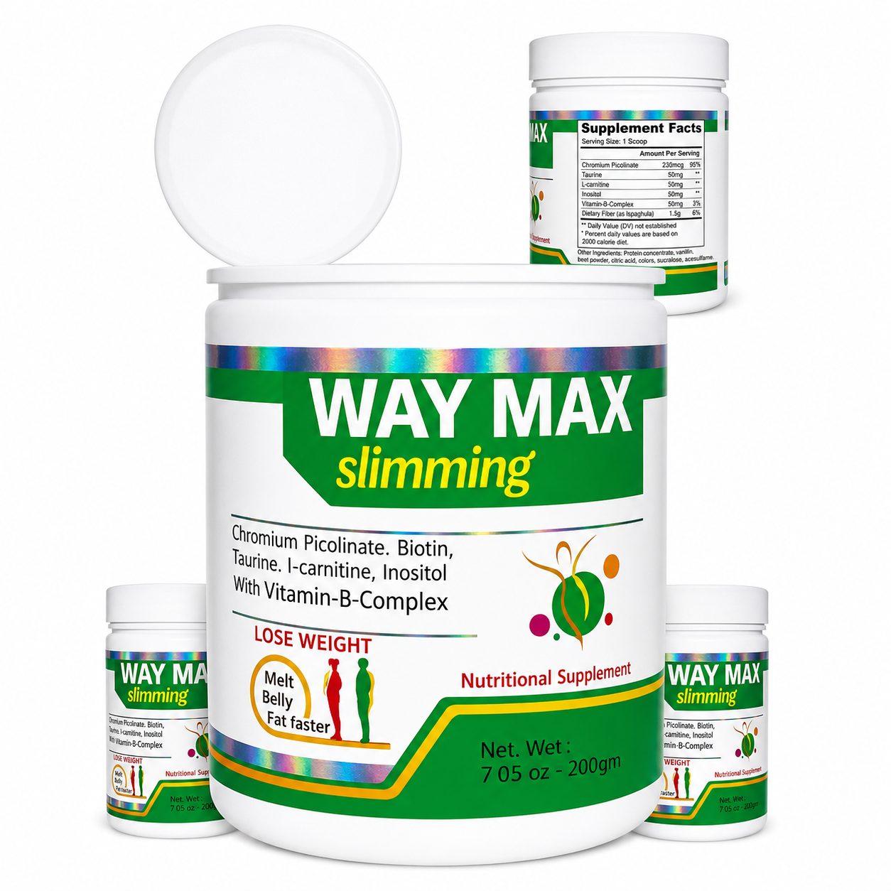 Way Max Slimming Powder – Advanced Weight Management Formula (200g)