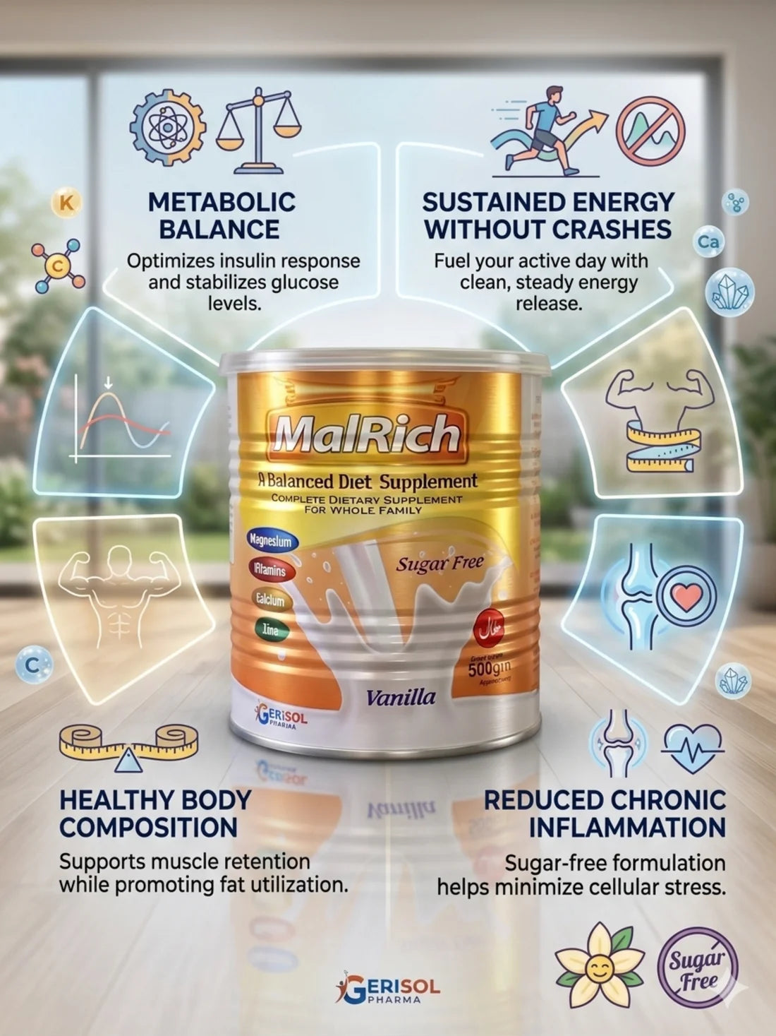 Malrich Supplement - Sugar Free