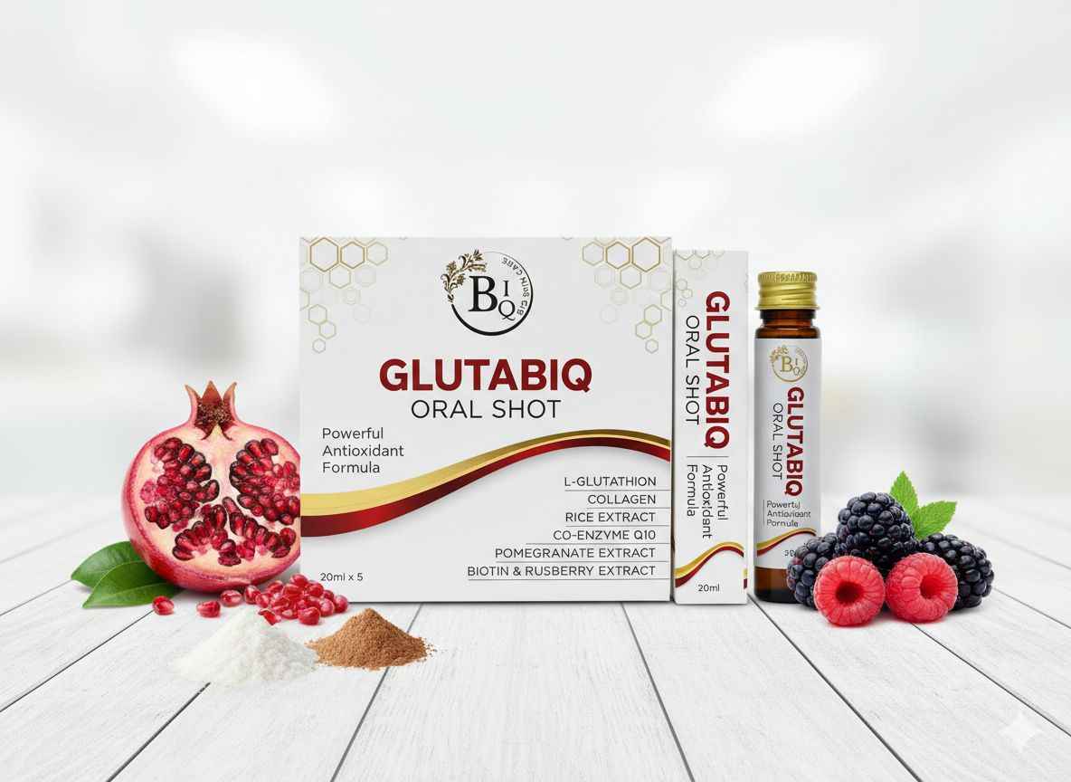 Glutabiq Glutathione Oral Shot 20ml (Pack of 5)