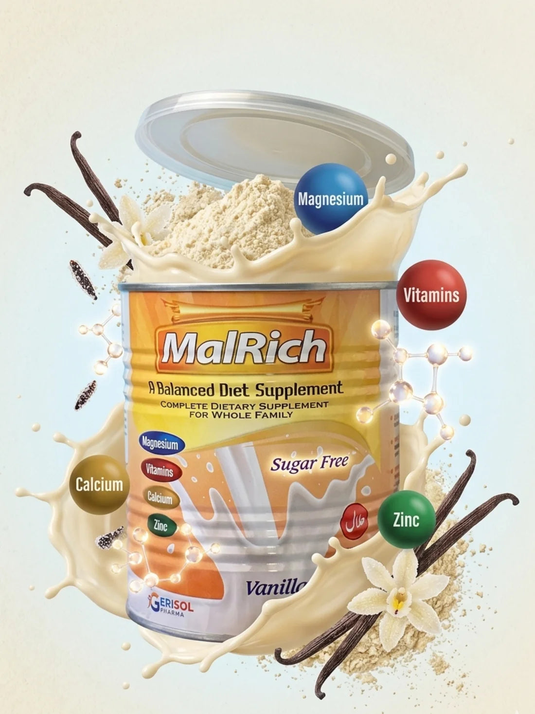 Malrich Supplement - Sugar Free